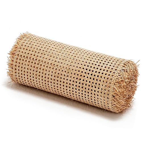 NLUMEC 70cm Breites, Vorgewebtes Rattan Geflecht Gurtband Rolle, Natürliches Rattan Gurtbandrolle, Rattan Offenes Netz Gewebe für Stuhl, Möbel, Schrank und Tür (Größe : 30x200cm) von NLUMEC