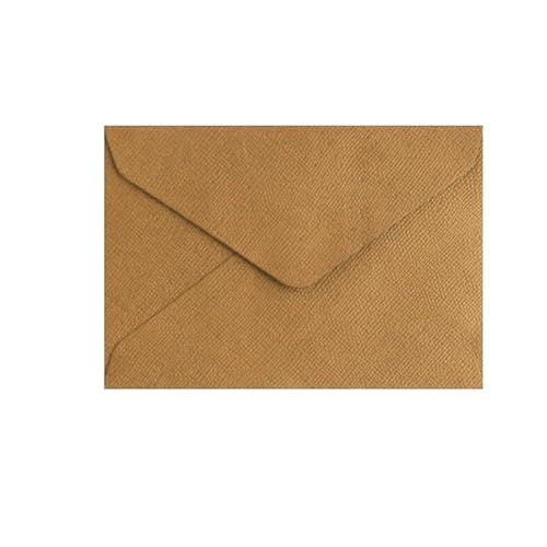 NMZXSTKN Hochzeitseinladungen Karte 10 Stück Briefumschläge for Hochzeitseinladungen, Hemp Weave Mailer(Brown) von NMZXSTKN