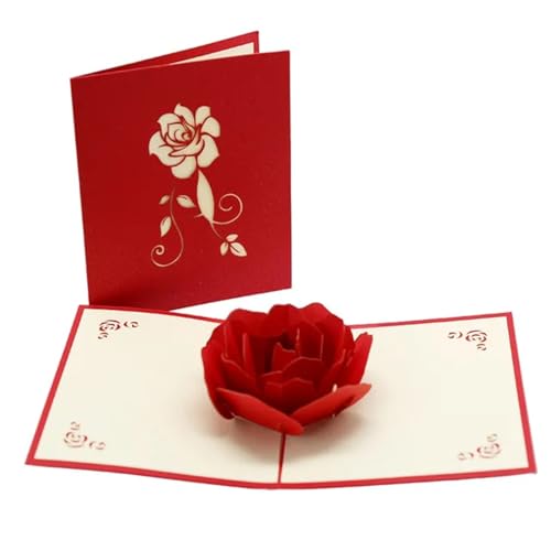 NMZXSTKN Hochzeitseinladungen Karte 3D-Pop-Up-Karten, Hochzeitseinladungen, Partygeschenke, Hochzeitsgrußkarte, Jahrestag, Postkarte(Style22) von NMZXSTKN