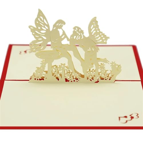 NMZXSTKN Hochzeitseinladungen Karte 3D-Pop-Up-Karten, Hochzeitseinladungen, Partygeschenke, Hochzeitsgrußkarte, Jahrestag, Postkarte(Style7) von NMZXSTKN