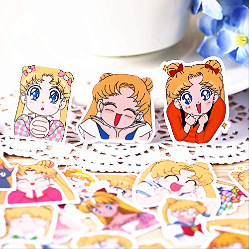 33Pcs Creative Cute Selbstgemachte Japanische Sailor Moon/Rabbit Scrapbooking Aufkleber/Dekorative Aufkleber/Diy Craft Fotoalben von NOBRAND