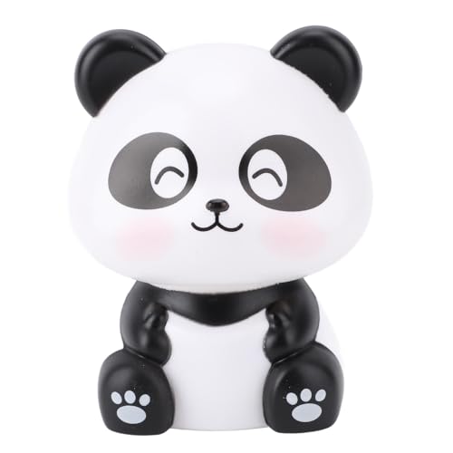 NOENNULL Solar Powered Panda Ornament Auto Dashboard Hanging Ornament Automatisch Nicken Süß (Typ b) von NOENNULL