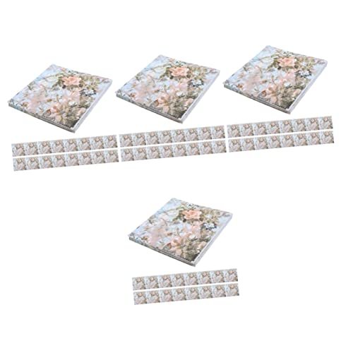 20 Packungen Bedrucktes Serviettendekor Cocktailservietten Blumen Brautparty Servietten Urlaubszubehör Papier Cocktailservietten Partyservietten Party Seidenpapier NOLITOY von NOLITOY