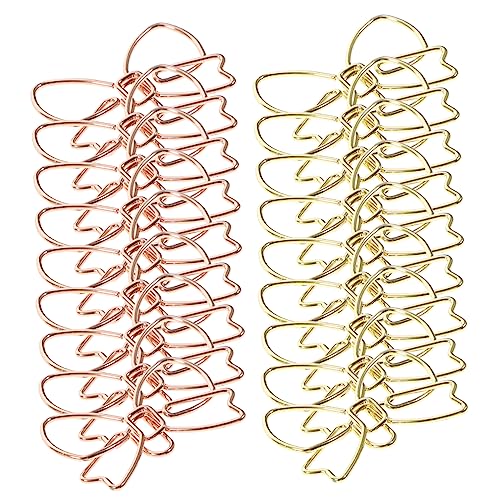 NOLITOY 20 Stück Büroklammern fürs Büro Stichworte geformt Mini -Papierclips papierklemmen dekorationsclips dekoklammern Office-Dokumentenklammern Büroklammern dokumentieren Metall NOLITOY 20 Stück Büroklammern fürs Büro Stichworte geformt Mini -Papierclips papierklemmen dekorationsclips dekoklammern Office-Dokumentenklammern Büroklammern dokumentieren Metall von NOLITOY