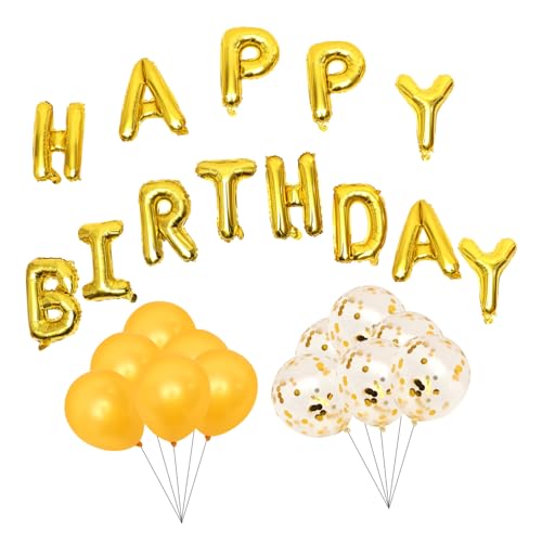 NOLITOY Ballon Bogen Geburtstag Kit Folienballons Happy Birthday DIY Dekorationen Für Babyparty Und Geburtstag Foto Requisiten Für Unvergessliche von NOLITOY