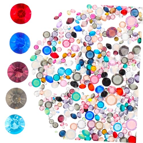 NOLITOY Bunte Wasserdiamanten 1 Beutel Glitzernde Diamant Gems Für DIY Nagel Dekoration Nail Art Charms Und Ornamente Hochwertige Strasssteine Für Kreatives Nageldesign von NOLITOY