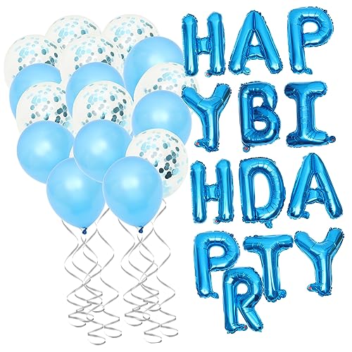 NOLITOY Entzückenden Geburtstagsballons Für Frauen Folienballon Happy Birthday Dekoration Set Ideales Zubehör Für Festivalpartys Und Feierlichkeiten von NOLITOY