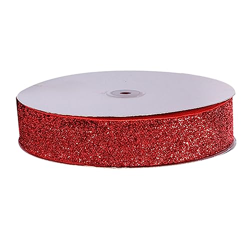 NOLITOY Glitzerband Dekoratives Band Mehrfarbiges Band Für Hochzeitsfeiern Partys Und Geschenkverpackungen 1cm von NOLITOY