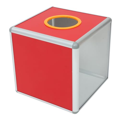 NOLITOY Kasten Tombola-preisbox Rosa Wohltätigkeitseimer Klein Spende Fall Mit Schloss Anregung Rostfrei Groß Container Fahrkarte Tombolaboxen Für Tickets Wahlurnen Aluminiumlegierung Rot NOLITOY Kasten Tombola-preisbox Rosa Wohltätigkeitseimer Klein Spende Fall Mit Schloss Anregung Rostfrei Groß Container Fahrkarte Tombolaboxen Für Tickets Wahlurnen Aluminiumlegierung Rot von NOLITOY