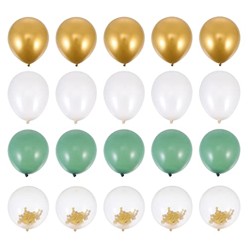 NOLITOY Metallic Latexballons Avocado Dekorationsballons Für Hochzeiten Geburtstagsfeiern Und Festliche Anlässe Luftballons Für Kreative Partydekoration von NOLITOY