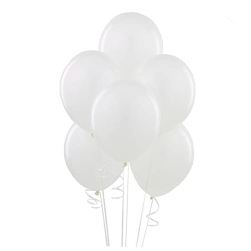 NOLITOY Perlen Latex Luftballons Dekorative Partyballons Weiß Dekoration Für Geburtstag Hochzeit Und Andere Feierlichkeiten Hochwertiges Zubehör von NOLITOY