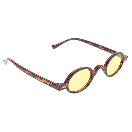 NOLITOY Retro Leopardenmuster Stylische Sommerbrille Für Partys Dekoration Und Outdoor Aktivitäten Lustige Modische Für Damen Und Herren von NOLITOY