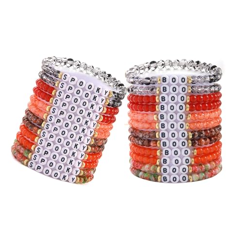 NOLOWY Stabiles Glasperlen-Armband-Set, stilvolles Mode-Schmuck-Accessoire für trendige Jugendliche, den täglichen Gebrauch, Freizeitkleidung von NOLOWY