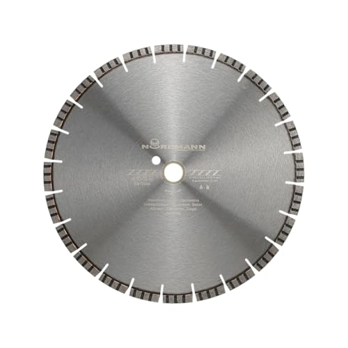 NORDMANN DIAMANTTECHNIK Diamant Trennscheibe Laser Turbo 115 x 22,23 mm, Diamantscheibe für Beton, Stahlbeton, Granit, Klinker, Terrazzo und Ziegel von NORDMANN DIAMANTTECHNIK