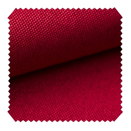 novely® BALTRUM leicht gewebter Bezugsstoff Meterware Möbelstoff Mélange (25 Rot) von NOVELY