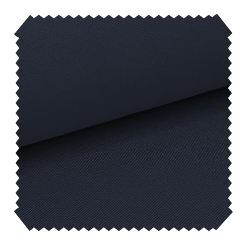 novely® PROVENT Schwerer Twill | 100% Baumwolle | Reißfester Stoff | Polsterstoff | Arbeitskleidung | Meterware | 1 lfm Farbe: 25 Navy Dunkelblau 85 von NOVELY