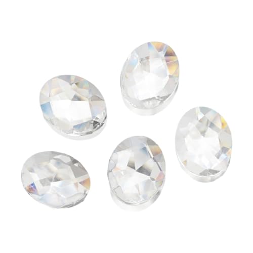 10 x ovale Kristall-Herz-Charms, Strasssteine, transparent, für Nägel, Kunst-Dekorationen 10 x ovale Kristall-Herz-Charms, Strasssteine, transparent, für Nägel, Kunst-Dekorationen von NPXUAMTJ