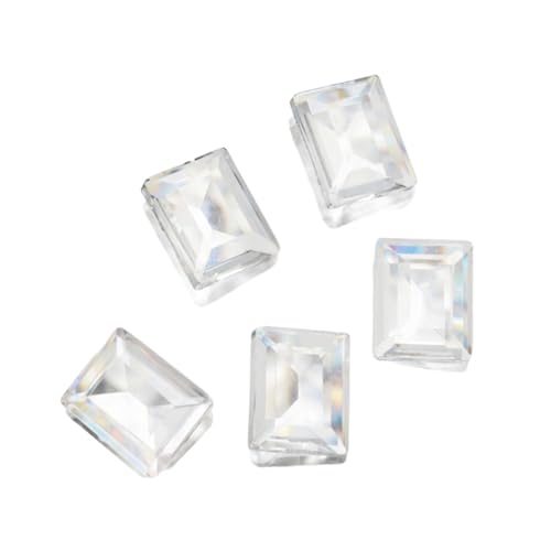 10 x ovale Kristall-Herz-Charms, Strasssteine, transparent, für Nägel, Kunst-Dekorationen 10 x ovale Kristall-Herz-Charms, Strasssteine, transparent, für Nägel, Kunst-Dekorationen von NPXUAMTJ