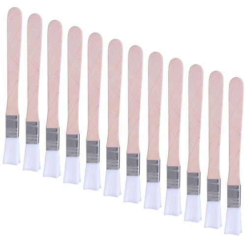 12 Pcs Kleine Flache Farbe Pinsel Mit Nylonborsten Für Kinder Und Erwachsene Öl Acryl Und Aquarellkunstprojekte Gemälde von NPXUAMTJ