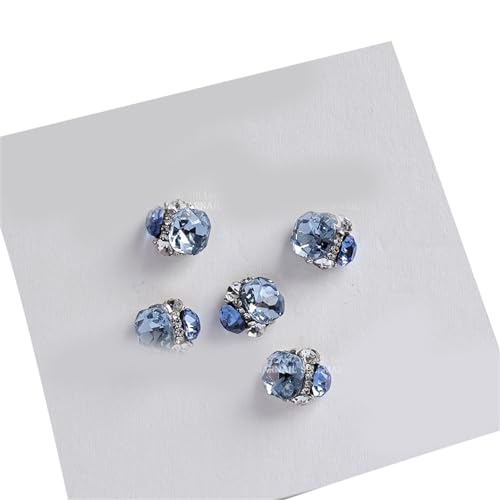 5 Stück Strasssteine Klar Charms 3D Nägel Kunst Strasssteine Kristall Nägel Kunst Dekorationen für Hochzeit 5 Stück Strasssteine Klar Charms 3D Nägel Kunst Strasssteine Kristall Nägel Kunst Dekorationen für Hochzeit von NPXUAMTJ