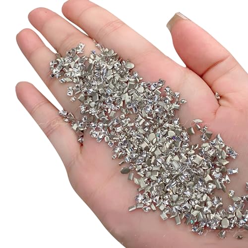 50 x Strasssteine mit flacher Unterseite, Kristall-Strasssteine, Nägel, Kunstdekorationen, unregelmäßig geformte Charms 50 x Strasssteine mit flacher Unterseite, Kristall-Strasssteine, Nägel, Kunstdekorationen, unregelmäßig geformte Charms von NPXUAMTJ