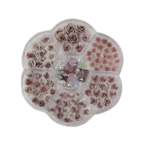 Charms 3D-Blumen-Nägel, Kunst-Anhänger, rechteckig, Strasssteine, Nageldekorationen für Acrylnägel Charms 3D-Blumen-Nägel, Kunst-Anhänger, rechteckig, Strasssteine, Nageldekorationen für Acrylnägel von NPXUAMTJ