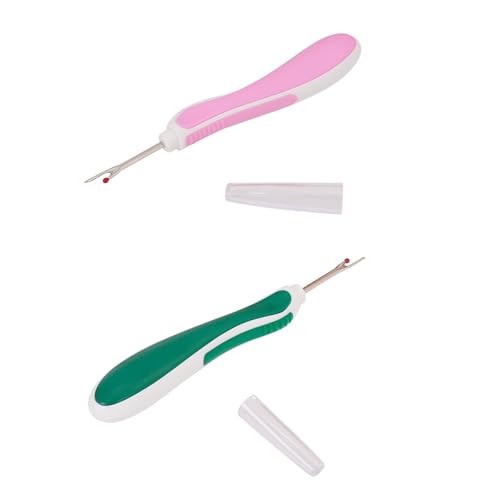 NPXUAMTJ Silikon-Nahttrenner, ergonomischer Fadenentferner, einfach zu bedienen, Nähgarn, Draht-Entferner für Bastelarbeiten, 2 Stück NPXUAMTJ Silikon-Nahttrenner, ergonomischer Fadenentferner, einfach zu bedienen, Nähgarn, Draht-Entferner für Bastelarbeiten, 2 Stück von NPXUAMTJ