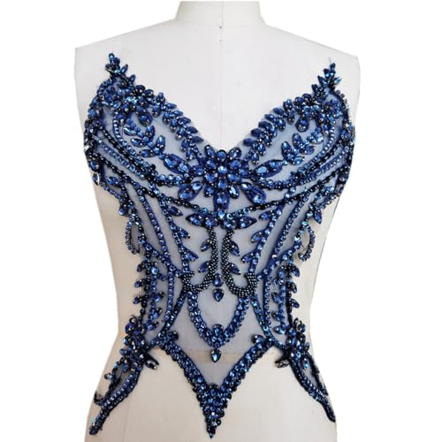 Strass-Aufnäher zum Aufnähen, Handperlen, 3D-Kostüme, Applikationen für Kostüme, Hochzeitskleid Strass-Aufnäher zum Aufnähen, Handperlen, 3D-Kostüme, Applikationen für Kostüme, Hochzeitskleid von NPXUAMTJ