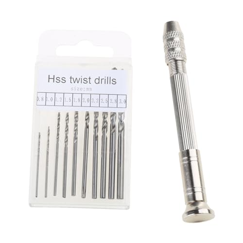 Twist Bits Set 0 8–3 0 Mm Präzisions Hand Bits Drehwerkzeug Schraubstock Für Harzgussformen Für Kunstharz Handwerk Handgefertigt von NPXUAMTJ