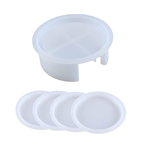 Untersetzer Harz Formen Set Untersetzer Ständer Silikon Form Tasse Matte Epoxidharz Gussform Tasse Ständer Form Für Handwerk von NPXUAMTJ