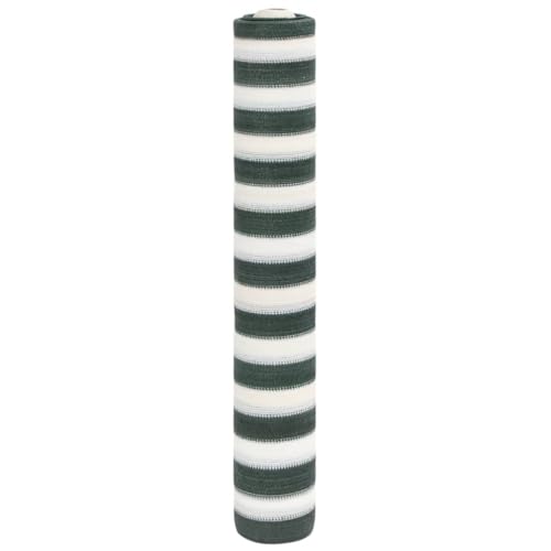 Home Garden,Sichtschutznetz Grün und Weiß 1x10m HDPE 75g/m von NQJIBUE