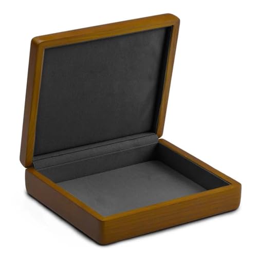 NSTVVEE Ringbox, Schmuck-Organizer aus Holz, Ring-Organizer, Schmuckschatulle aus Massivholz, Schmuckaufbewahrungsboxen, Aufbewahrungsbox, Ringboxen für Schmuck (D) von NSTVVEE