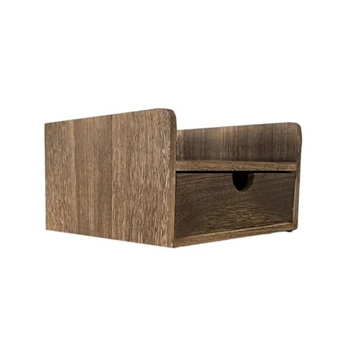 NSTVVEE Ringbox, Schreibtisch-Aufbewahrungsbox, Schubladenstil, Sortierbox für Verschiedene Gegenstände, Schmuckschatulle aus Massivholz, Aufbewahrungsbox für Kosmetika im Wohnheim, Ringbo von NSTVVEE