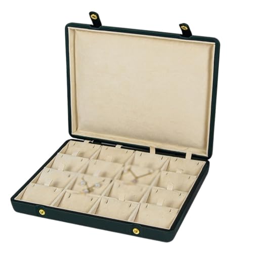 NSTVVEE Schmuckkästchen-Organizer, Schmuckschatulle, Aufbewahrungsbox für Damen und Mädchen, einfache Aufbewahrungsbox mit großem Fassungsvermögen, für Armbänder, Halsketten, Ringe, Ohrrin von NSTVVEE