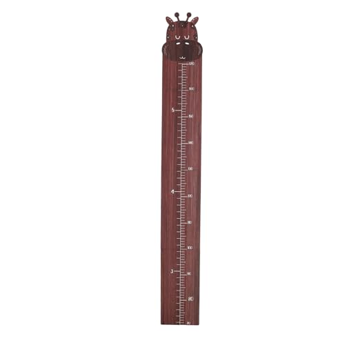 Wooden Growth Chart, Measuring Height Chart for Wall, Walnut Wood Height Ruler for Bedroom, Kids Wooden Wall Growth Chart von NSXAYIWE