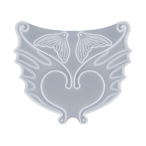 Silikonform für Ohrclips mit Elfenmotiv, Motiv: Schmetterling, Feenflügel, kein Piercing, Ohrringe, Epoxidharz, Gießformen, Ohrbedeckungen, Schmuck, Anhängerformen Silikonform für Ohrclips mit Elfenmotiv, Motiv: Schmetterling, Feenflügel, kein Piercing, Ohrringe, Epoxidharz, Gießformen, Ohrbedeckungen, Schmuck, Anhängerformen von NUEAYMS