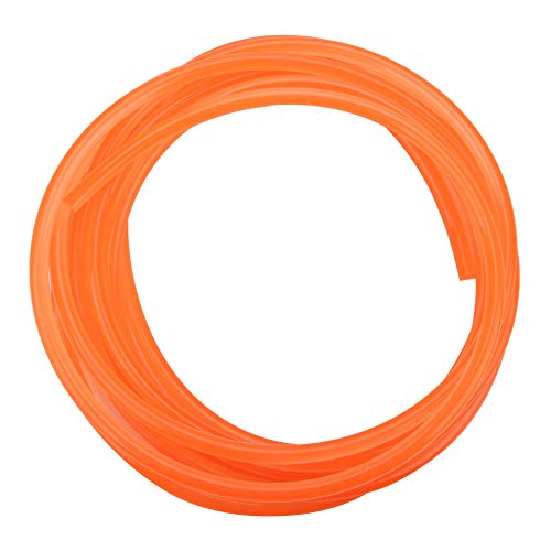 Orangefarbener glatter PU-Polyurethan-Rundriemen mit hoher Härte für Antriebsübertragung, Verpackungsdruckmaschine (10mm*3mm) von NUMNBE