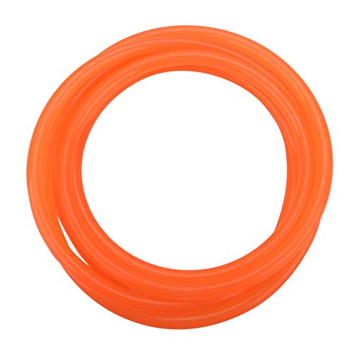 Orangefarbener glatter PU-Polyurethan-Rundriemen mit hoher Härte für Antriebsübertragung, Verpackungsdruckmaschine (12mm*3M) von NUMNBE