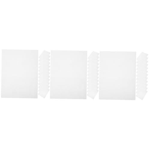 3 Sätze Schrumpfpapier-set Bastelzeug Bastelmaterial Schrumpffolie Für Weihnachtsdekoration Bastel Material Diy-material Diy- Handgemachtes Material Bops 20 Stück * 3 NUOBESTY von NUOBESTY