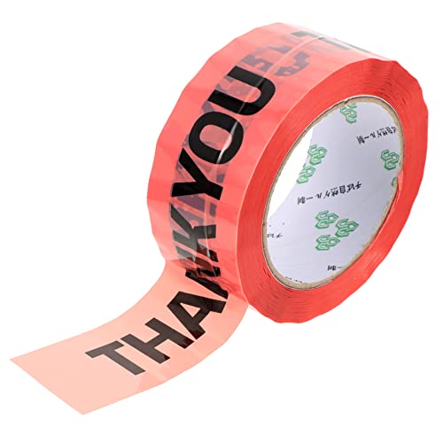 NUOBESTY 1 Rolle Express-Dichtung packing tape paketband kalanchoe hausdeko Klebeband für Produkte Festwickelband aufkleber Verpackungsklebeband für Büros Büro-Abdichtungsband hoch Black von NUOBESTY