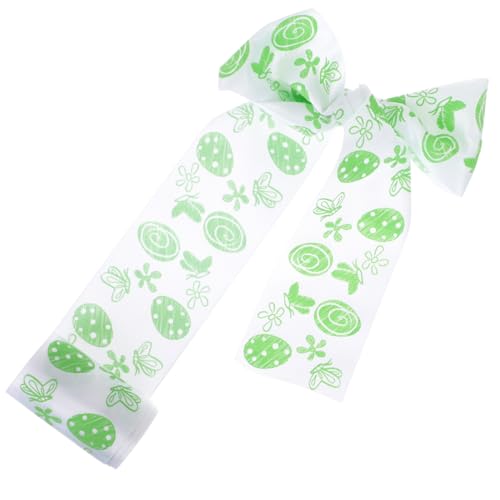 NUOBESTY 1 Rolle Kopfschmuck Diy Band Strasssteine Buntes Band Dünnes Band Bänder Zum Basteln Weißes Band Babyband Wasserfestes Band Samtband Braunes Band Spitzenband Gel Green Polyester von NUOBESTY