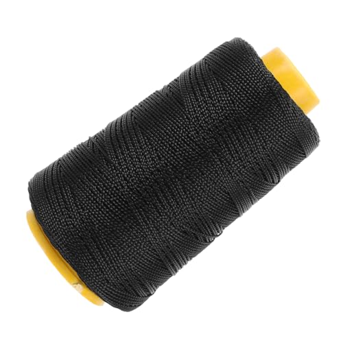 NUOBESTY 1 Rolle Nähgarn Zubehör Wasserkocher Zubehör für die Stricklinie materielle Werkzeuge Bohrer Dekoratives Garn DIY Nähbedarf Faden für Nähmaschine Nähzubehör und Zubehör Nylon Black von NUOBESTY