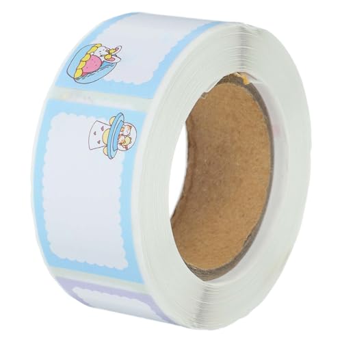 NUOBESTY 1 Rolle Namensaufkleber Umzugsaufkleber Für Kartons Kita-etiketten Für Kleidung Und Flaschen Klebeetiketten Flaschenetiketten Für Den Kindergarten Etiketten Für Unisex Papier von NUOBESTY