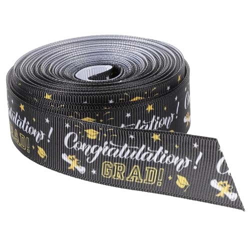 NUOBESTY 1 Rolle Staffelungsband seidenband ribbon geschenkkästchen ziehschleifenband bandfeile gestaltetes Geschenkband Band zum Verpacken Band für die Party Abschlussband Wickelband Stoff von NUOBESTY