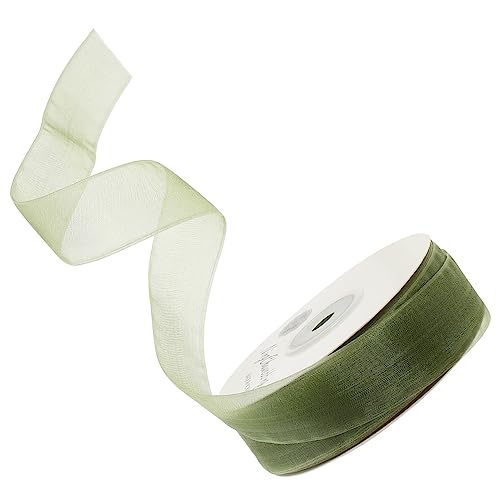 NUOBESTY 1 Rolle Verpackungsband rotes Band zum Einwickeln Kräuselband für Luftballons Kräuselband zum Einwickeln seidenband ribbon Geschenkband aus Tüll schönes Paketband Polyester Green von NUOBESTY