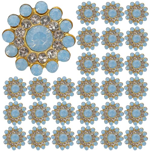 NUOBESTY Flache Strasssteine ​​zum Basteln Von Stirnbändern Verzierungen Strass-aufnäher Zubehör Zur Schmuckherstellung von NUOBESTY