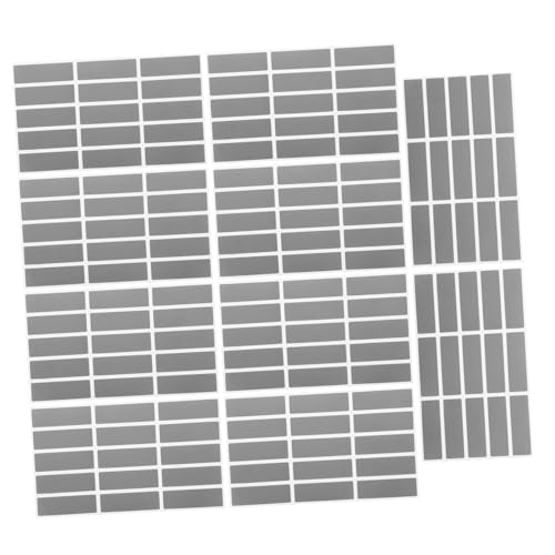 NUOBESTY 1 Satz 1 Satz Kratzbeschichtete Aufkleber Karten Nagelaufkleber Erstellen Sie Ihre Eigenen Tombola Spiele Selbstklebende Aufkleber Rechteckige Aufkleber 150 Stück von NUOBESTY