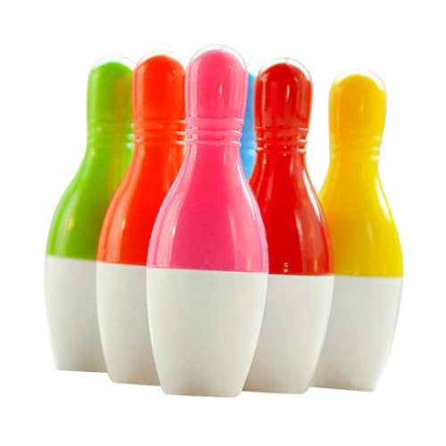 NUOBESTY 1 Satz Einziehbarer Bowling-stift Taschenfüller Für Bowling-partys Tragbare Spaßstifte Mini-stifte Kugelschreiber Ballpoint Pen Multifunktions-spaßstifte Schreibstift Plastik 20st von NUOBESTY