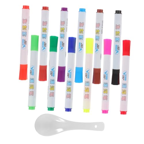 NUOBESTY 1 Satz Farbe schwimmender Stift farbige Kreide schwimmender Briefstift whiteboard stifte kinder stempelstifte für kinder schreibwaren Büro-Whiteboard-Marker Schulmarker Stifte von NUOBESTY