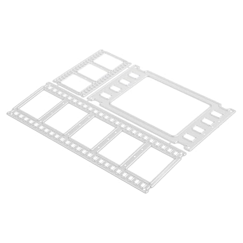 NUOBESTY 1 Satz Film sterben prägemaschine Scrapbook schablonen Schnitte stirbt Papier Stanzformen für die Kartenherstellung Stanzteile für die Kartenherstellung Rostfreier Stahl Silver von NUOBESTY